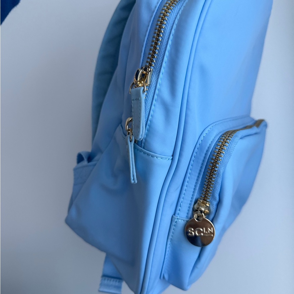 Light Blue Mini Backpack - Picture 2 of 4